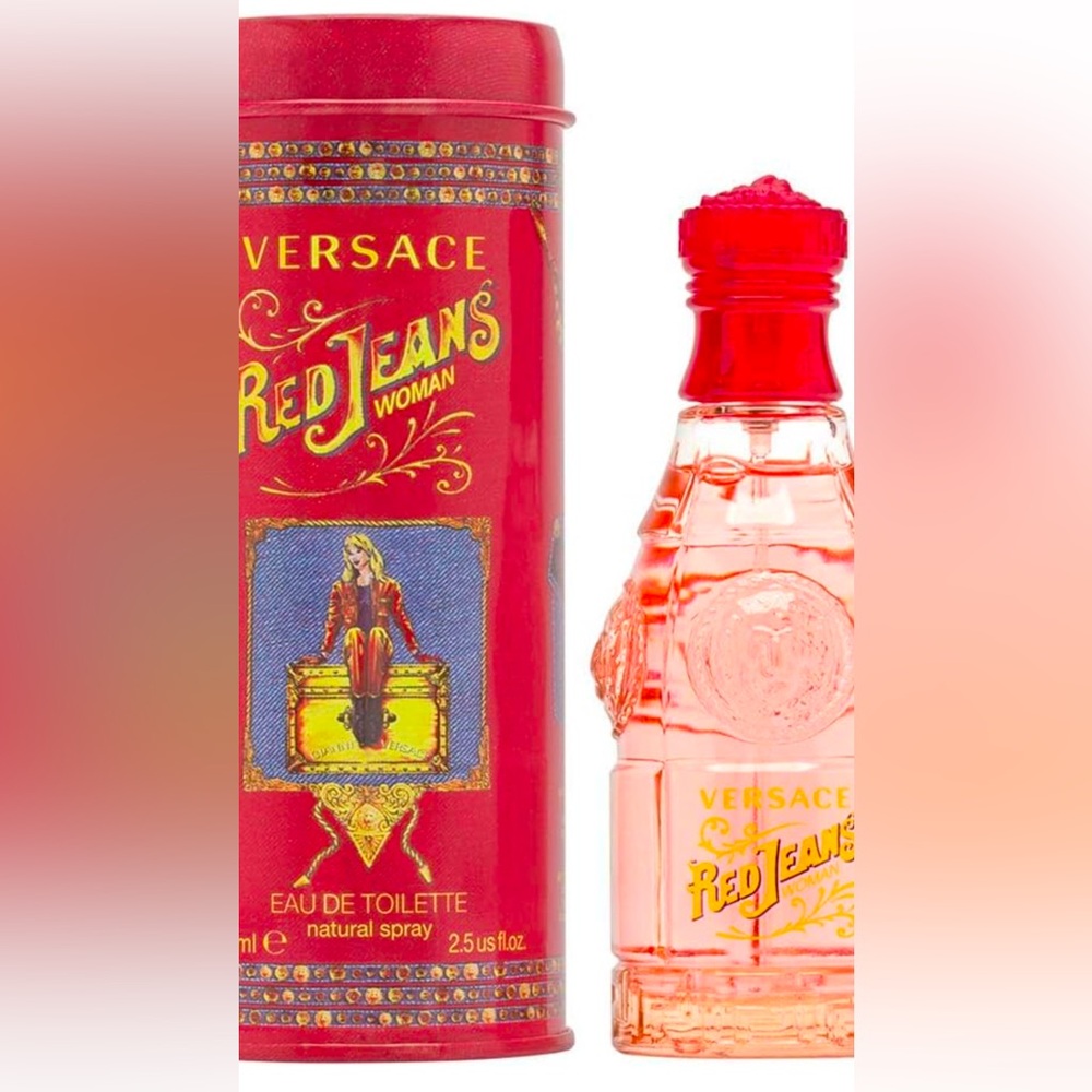 Gianni Versace Red Jeans Eau De Toilette Spray 5.0 Ml for Women